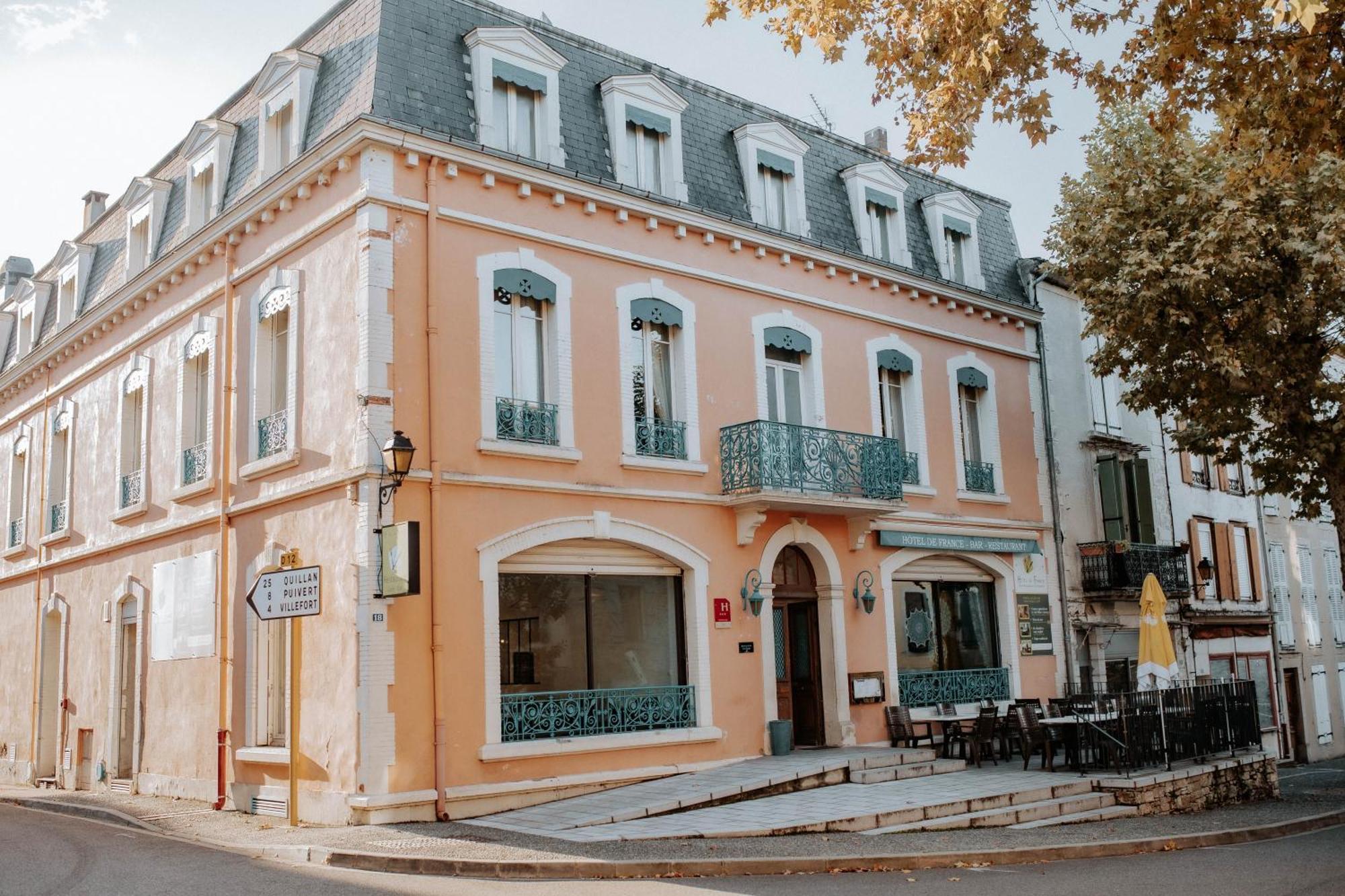 Hotel De France Chalabre Kültér fotó